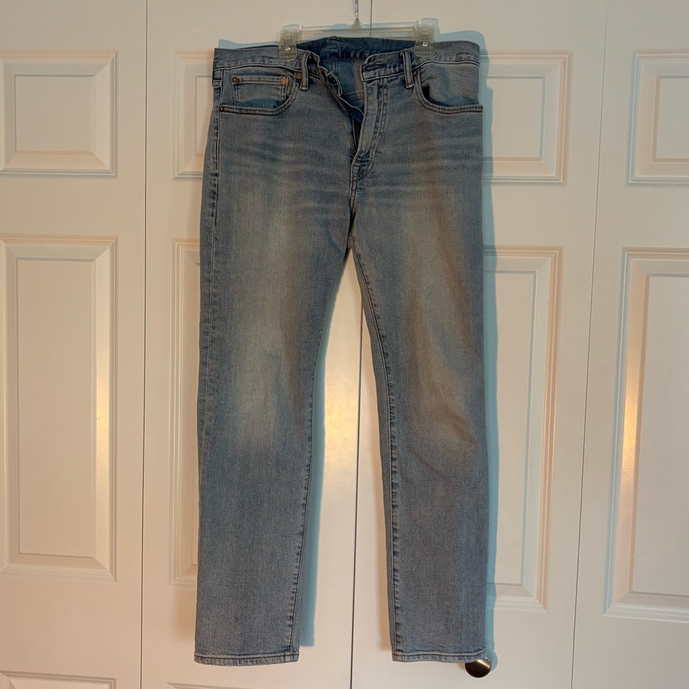 GAP Men's Denim Slim Jeans - Light Blue